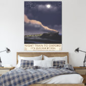 Toile Train de nuit pour Oxford (Insitu(Chambre))