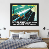 Toile Train d'Express de nuit écossais (Insitu(Chambre))