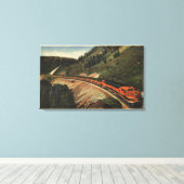 Toile Train Empire Builder (Insitu (Plancher de Bois))