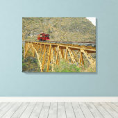 Toile Train Équateur (Insitu (Plancher de Bois))