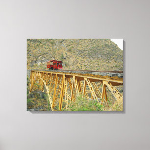 Toile Train Équateur