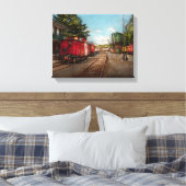Toile Train - Fourgon de queue - Billets s'il vous plaît (Insitu(Chambre))