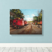 Toile Train - Fourgon de queue - Billets s'il vous plaît (Insitu (Plancher de Bois))