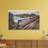 Toile Train Hiawatha Streamline (Insitu(Salon))