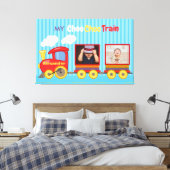 Toile Train Jouet Toddler Boys Birthday Blue (Insitu(Chambre))
