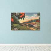 Toile Train - Orange Blossom Special (Insitu (Plancher de Bois))