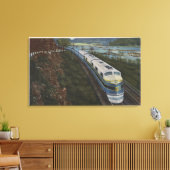 Toile Train- Rationalisation à travers Potomac (Insitu(Salon))