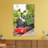 TOILE TRAINS À VAPEUR (Insitu(Salon))