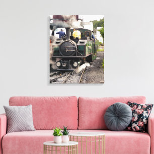 TOILE TRAINS À VAPEUR