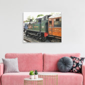 TOILE TRAINS À VAPEUR (Insitu(Salon))