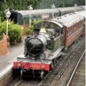 TOILE TRAINS À VAPEUR