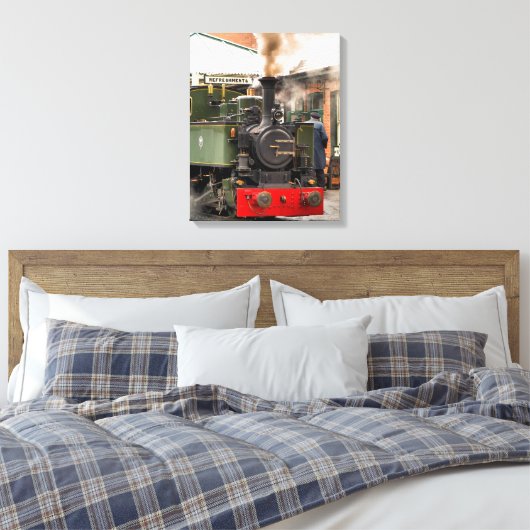 TOILE TRAINS À VAPEUR (Insitu(Chambre))