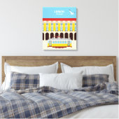 Toile Tramway jaune de Lisbonne style vintage (Insitu(Chambre))