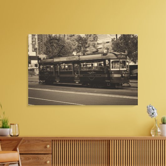 Toile tramway vintage de Melbourne (Insitu(Salon))