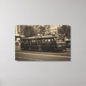 Toile tramway vintage de Melbourne (Recto)