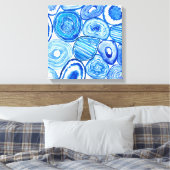 Toile Tranches d'agneau bleu (Insitu(Chambre))