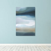 Toile Tranquil Horizon Abstract Landscape (Insitu (Plancher de Bois))