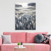 Toile Tranquillité en hiver (Insitu(Salon))