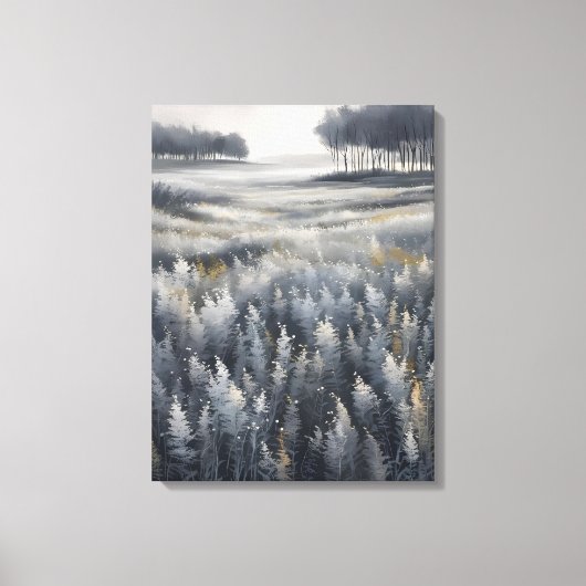 Toile Tranquillité en hiver (Recto)
