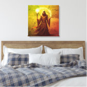 Toile Tranquillité, énergie, nostalgie (Insitu(Chambre))