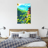 Toile Tranquillité impériale : l'étreinte de la nature (Insitu(Chambre))