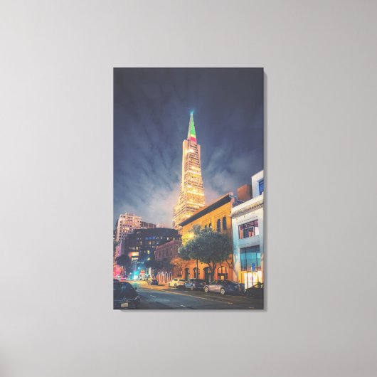 Toile TransAmerica illuminé (Recto)