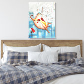 Toile Transformation de la coccinelle (Insitu(Chambre))