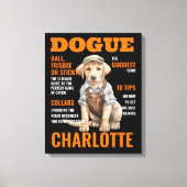 Toile Transformez Votre Animal De Compagnie En Une Étoil (Recto)