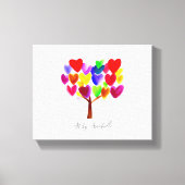 Toile Transformez votre oeuvre d'art pour enfants ou vot (Recto)