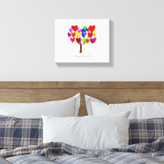 Toile Transformez votre oeuvre d'art pour enfants ou vot (Insitu(Chambre))