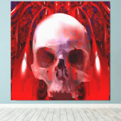 Toile Transfusion du crâne (Insitu (Plancher de Bois))
