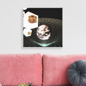 Toile Transition vers une autre dimension (Insitu(Salon))