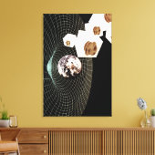 Toile Transition vers une autre dimension (Insitu(Salon))