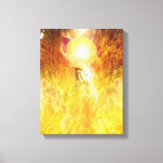 Toile TRANSMUTATION D'Oiseaux De Feu Phoenix (Recto)
