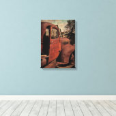 Toile Transport abandonné, Vieux Camion abandonné (Insitu (Plancher de Bois))