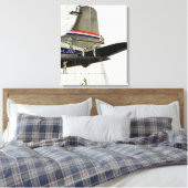 Toile Transport vintage, maintenance des avions (Insitu(Chambre))