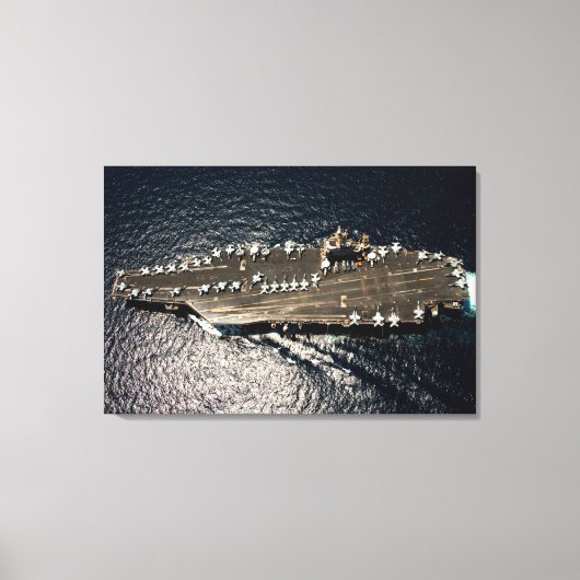 Toile TRANSPORTEUR D'AÉRONEF AMÉRICAIN - CVN-72 24x36 (Recto)