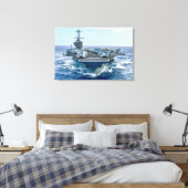 Toile TRANSPORTEUR D'AÉRONEF AMÉRICAIN - CVN-75 24x36 (Insitu(Chambre))