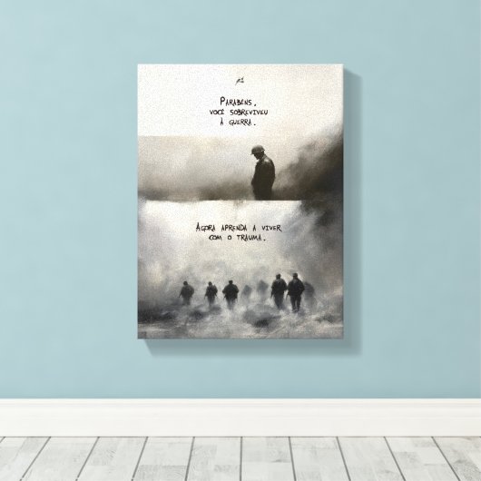 Toile Trauma (Insitu (Plancher de Bois))