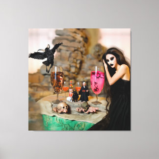 Toile Travail d'ombre Occulte Dark Witchk Recovery AI Ar