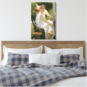 Toile Travail interrompu par Bouguereau, Portrait d'ange (Insitu(Chambre))