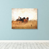 Toile Travail sur le terrain à cheval (Insitu (Plancher de Bois))