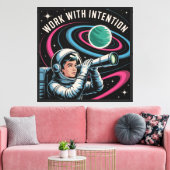 Toile Travailler avec Intention (Insitu(Salon))