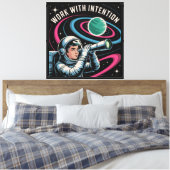 Toile Travailler avec Intention (Insitu(Chambre))