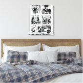 Toile Travailler dans les caissons, construire Brooklyn (Insitu(Chambre))