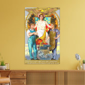 Toile Travailleurs de souvenirs de la fête du travail av (Insitu(Salon))