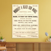 Toile Travaux de bois et de fer de plage (Insitu(Salon))