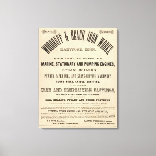Toile Travaux de bois et de fer de plage (Recto)