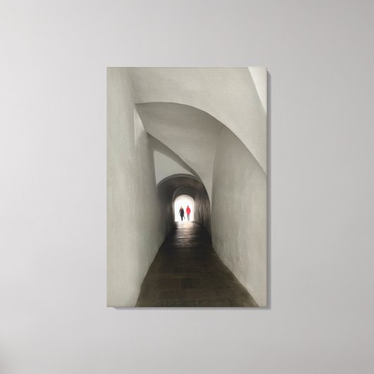 Toile Traverser le tunnel (Recto)