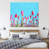 Toile Traversez les tulipes avec moi (Insitu(Chambre))